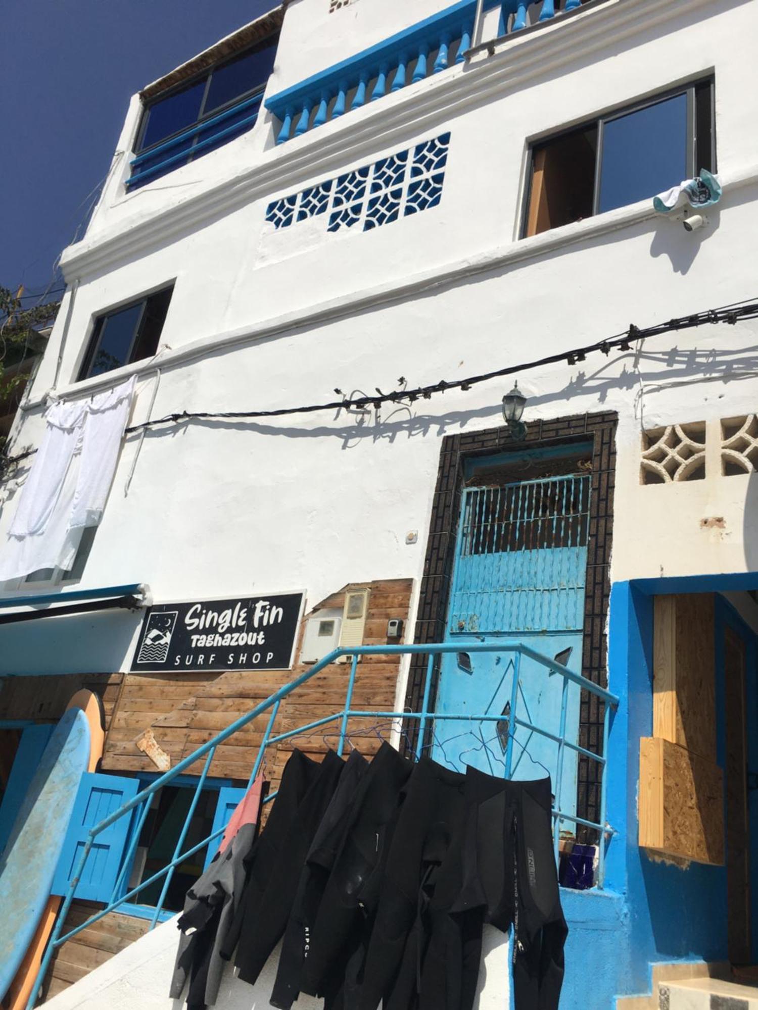 بيت شباب Nizar Surf Morocco تغازوت المظهر الخارجي الصورة