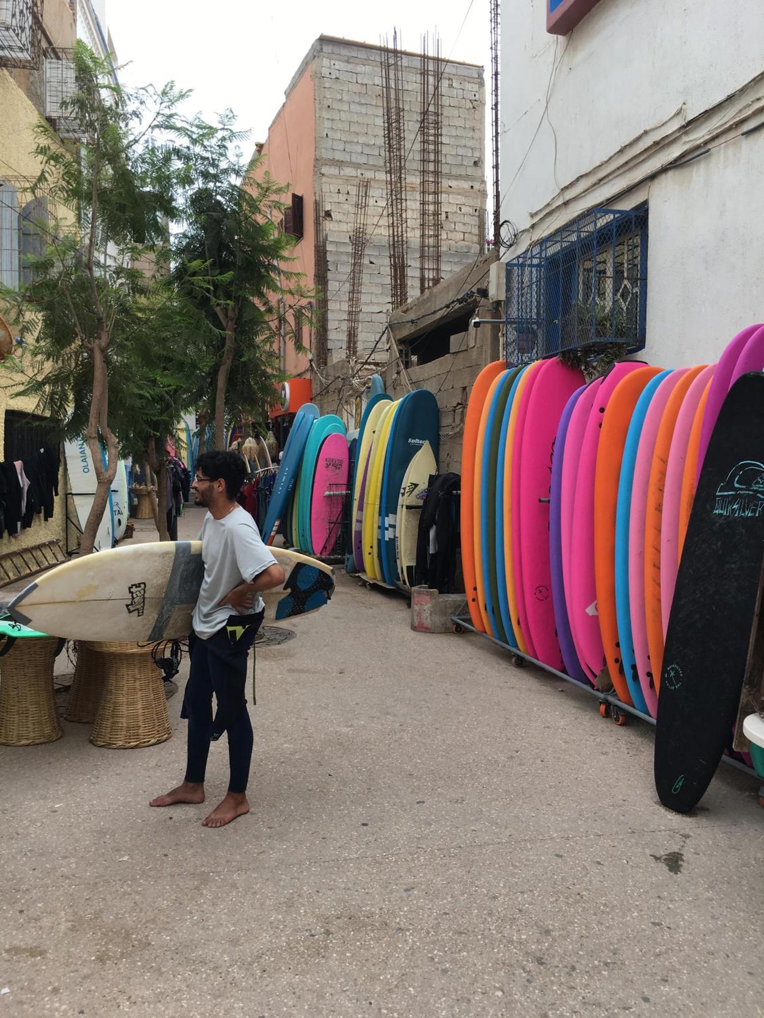 بيت شباب Nizar Surf Morocco تغازوت المظهر الخارجي الصورة