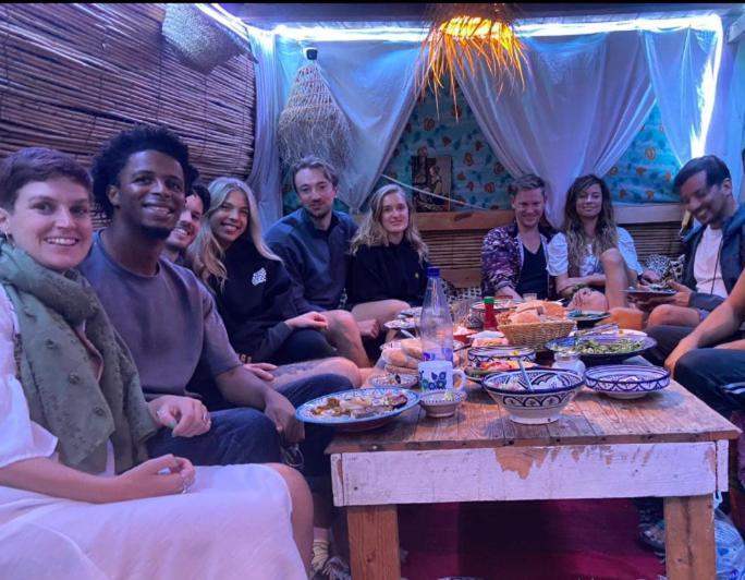 بيت شباب Nizar Surf Morocco تغازوت المظهر الخارجي الصورة