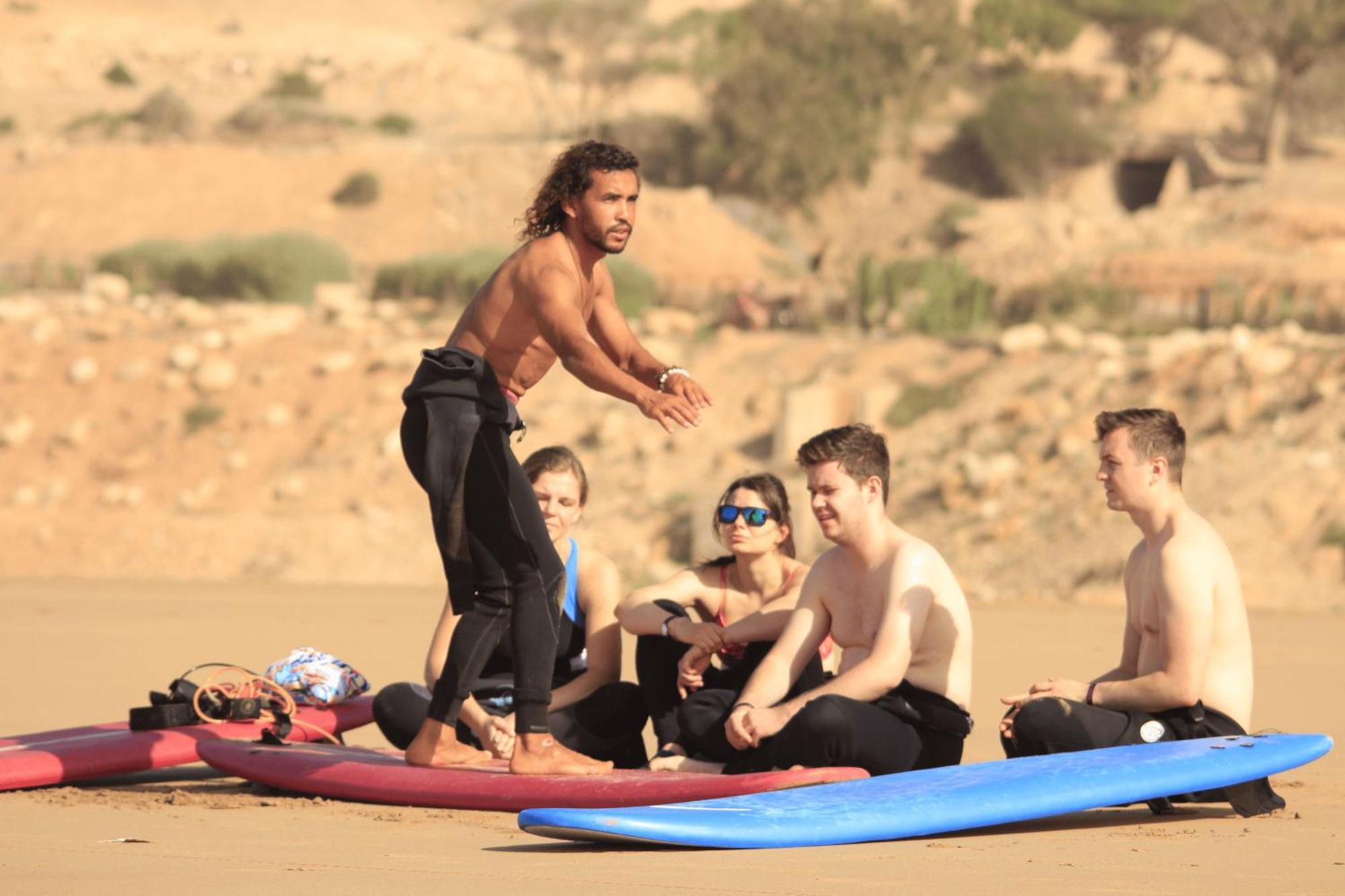 بيت شباب Nizar Surf Morocco تغازوت المظهر الخارجي الصورة