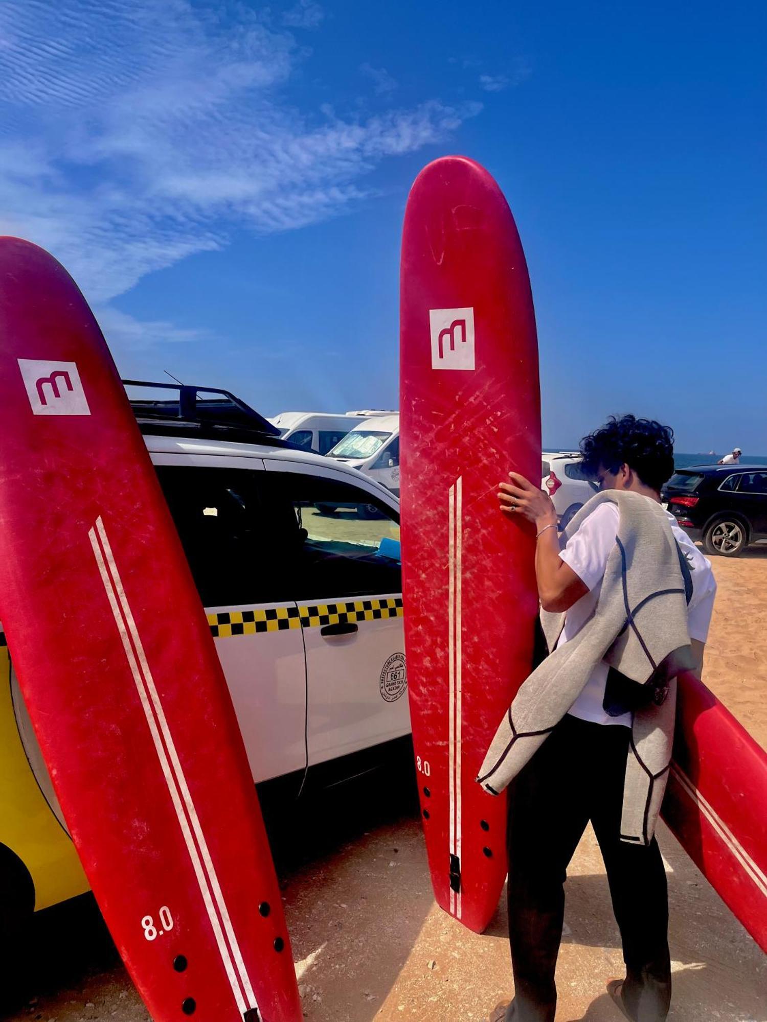 بيت شباب Nizar Surf Morocco تغازوت المظهر الخارجي الصورة